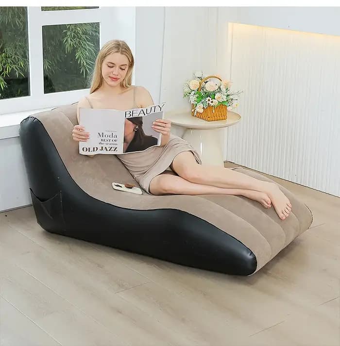 Chaise longue gonflable