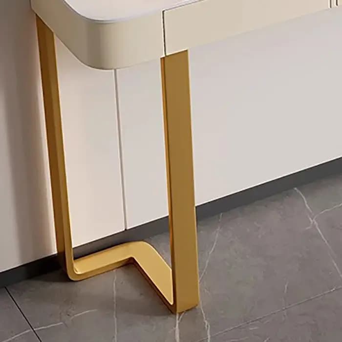 Table Console étroite avec tiroirs