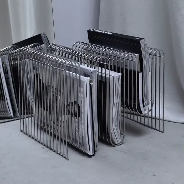 Table et bibliothèque multifonctions modernes avec cadre robuste enduit de poudre