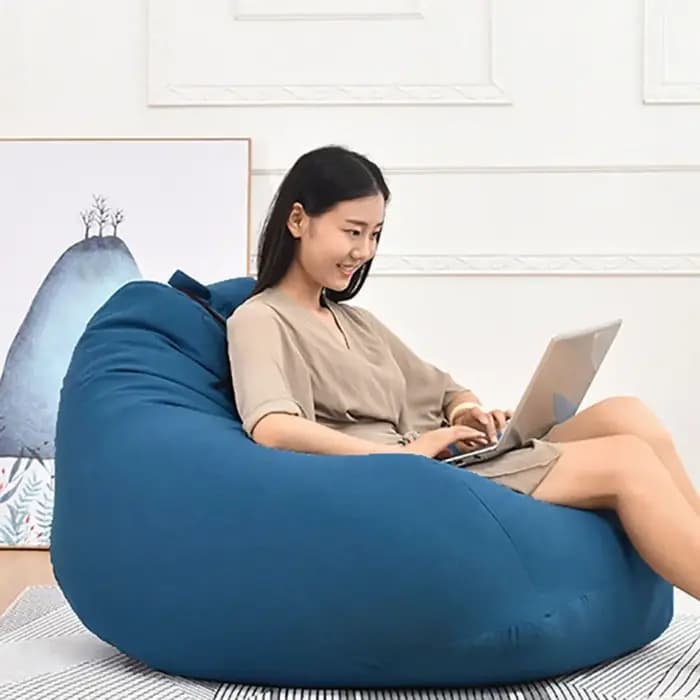 Housse de canapé confortable pour pouf