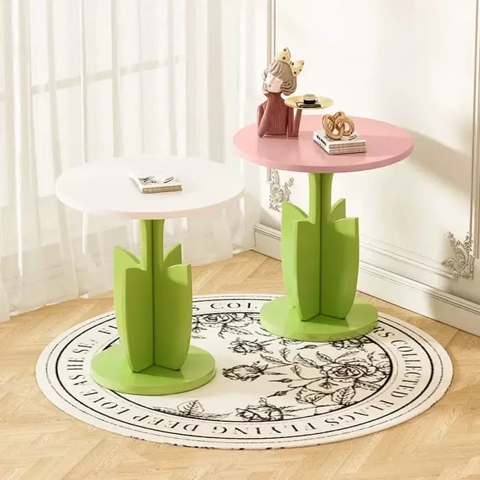 Tables basses d'appoint rondes italiennes de luxe pour hôtel