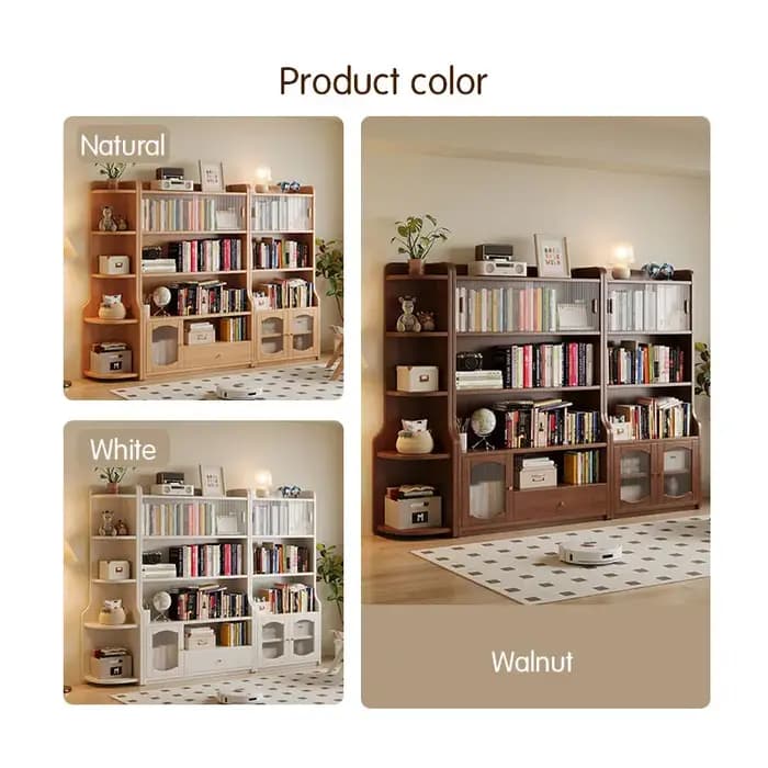 B2B – bibliothèque multifonctionnelle durable en bois massif