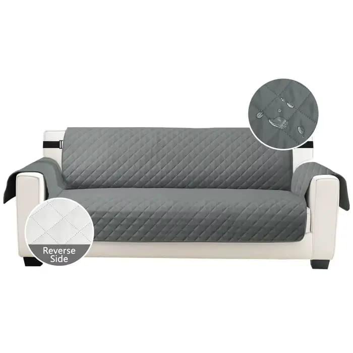 Housse de canapé imperméable pour salon, antidérapante, facile à nettoyer, véritable, étanche, 1/2/3