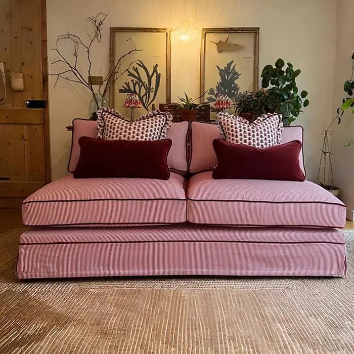 Canapés doubles design remplisseurs souples Italiano canapé de sol salon romantique minimaliste Muebles Para Habitacion décoration de la maison