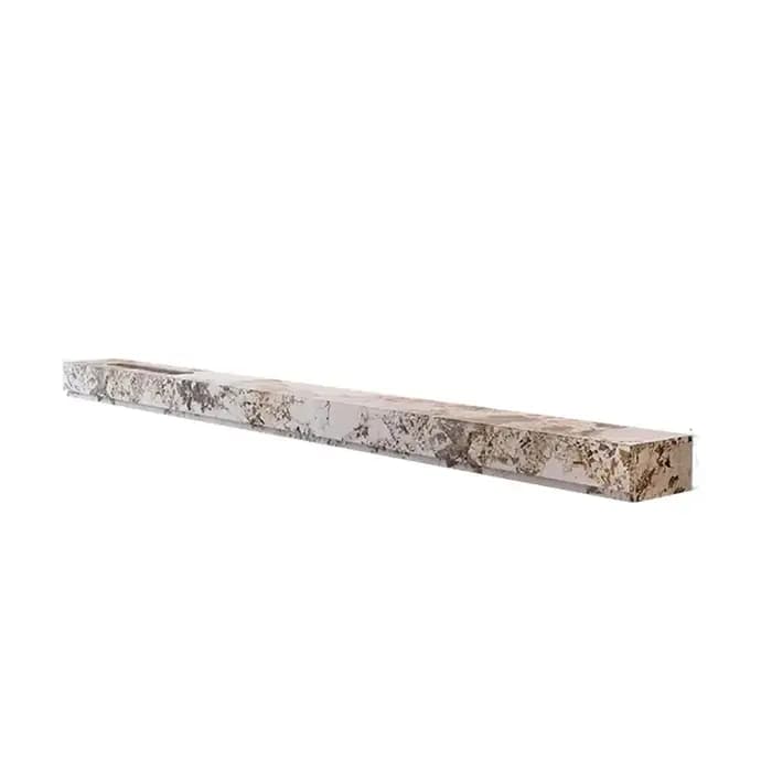 Meuble TV rond de luxe léger, style crème, compact et élégant, avec rangement créatif, esthétique premium, mobilier de salon