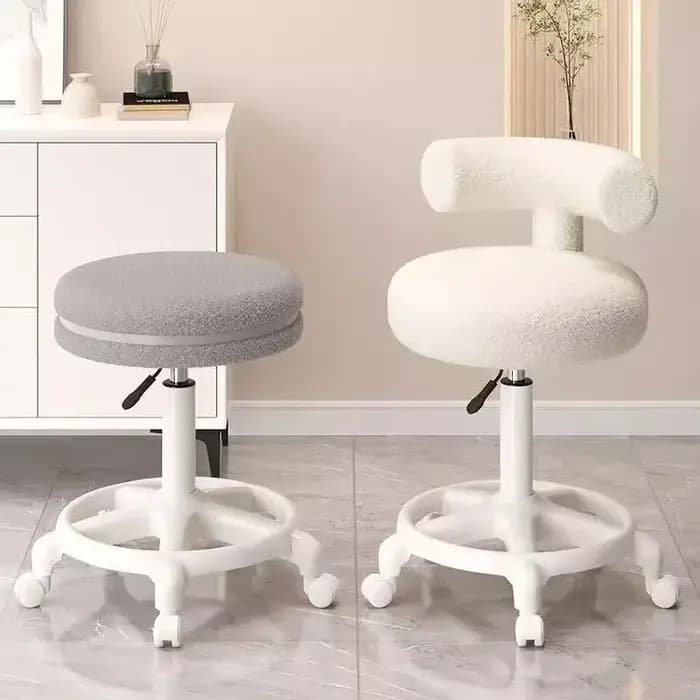 Chaise de maquillage, chaise de coiffeuse pour chambre de filles, chaise relevable à roulettes, tabo