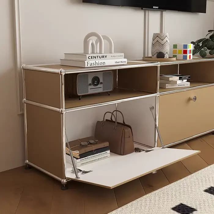 Meuble Tv modulaire nordique moderne Simple beauté rustique