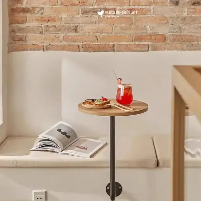 1 pièces Table basse circulaire moderne luxe Restaurant