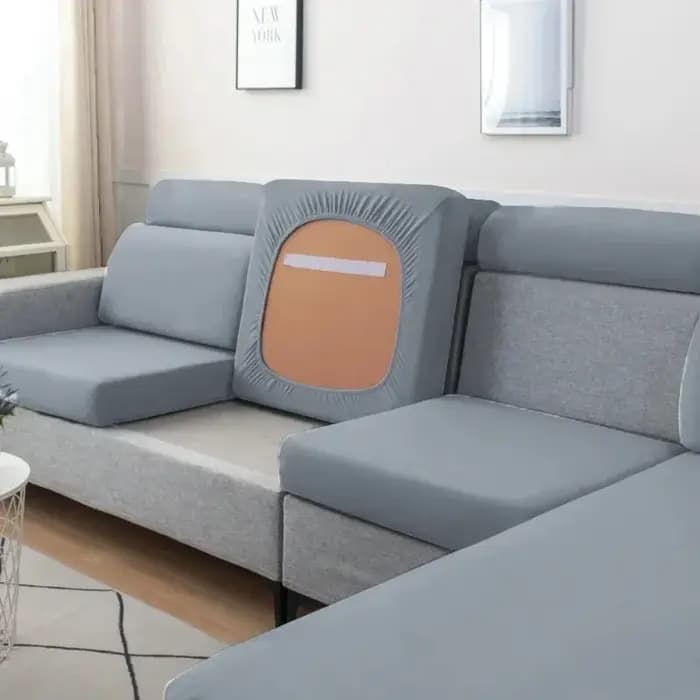 Housse de coussin de siège de canapé élastique