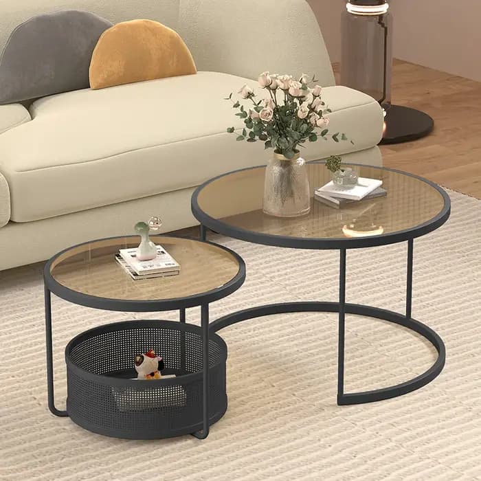 Table basse esthétique italienne Design minimaliste