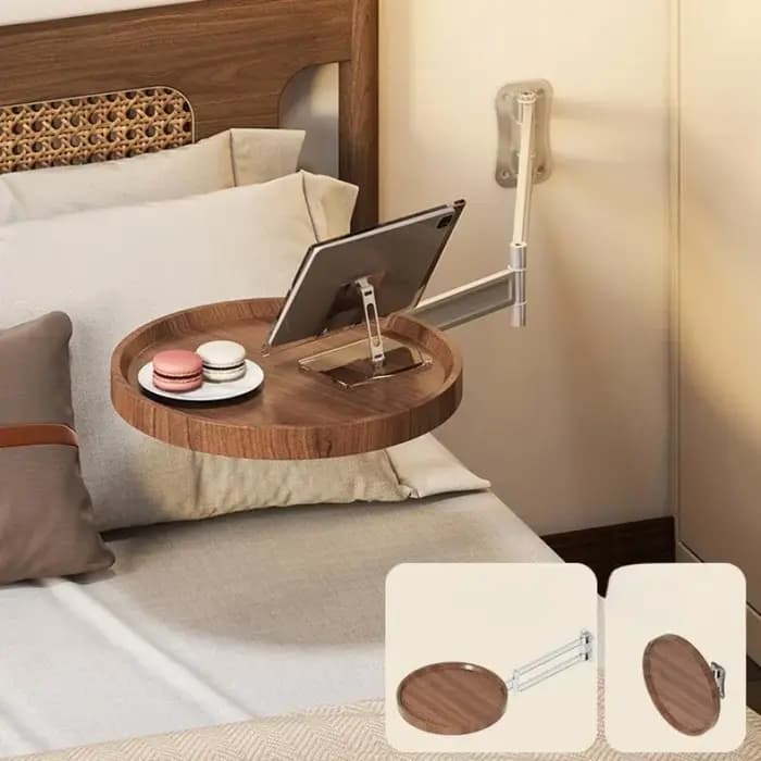 Table basse murale pliante