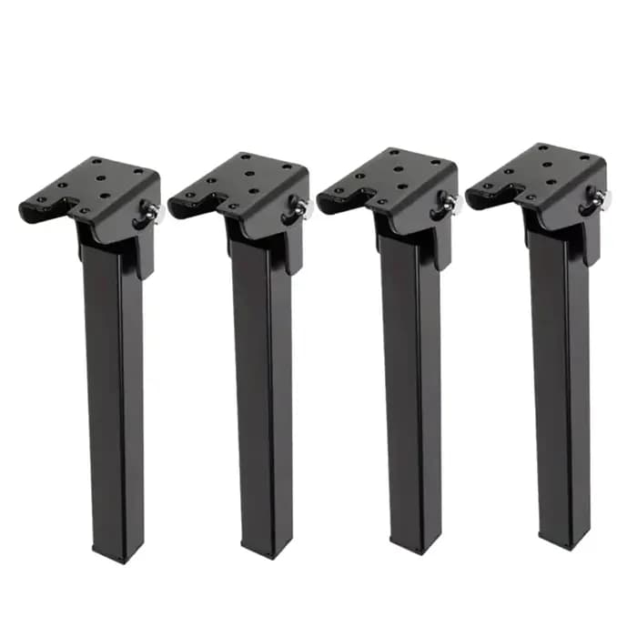 Pied de Table pliant en métal robuste sélectionnable, 1 pièce, remplacement polyvalent pour ordinate