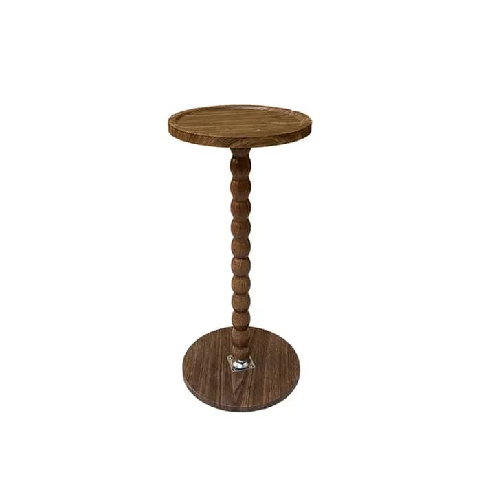 Table d'appoint ronde, petite table à boissons pour petits espaces