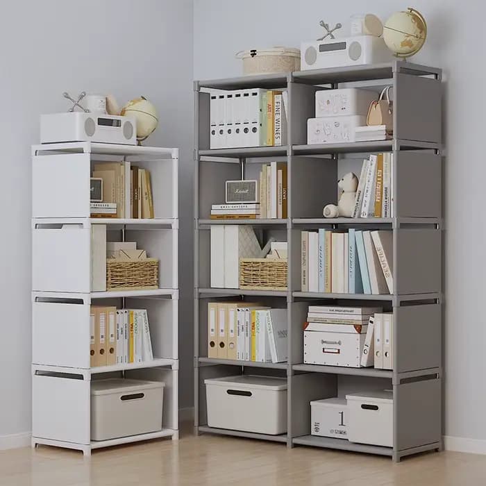 Étagère à livres multi-niveaux