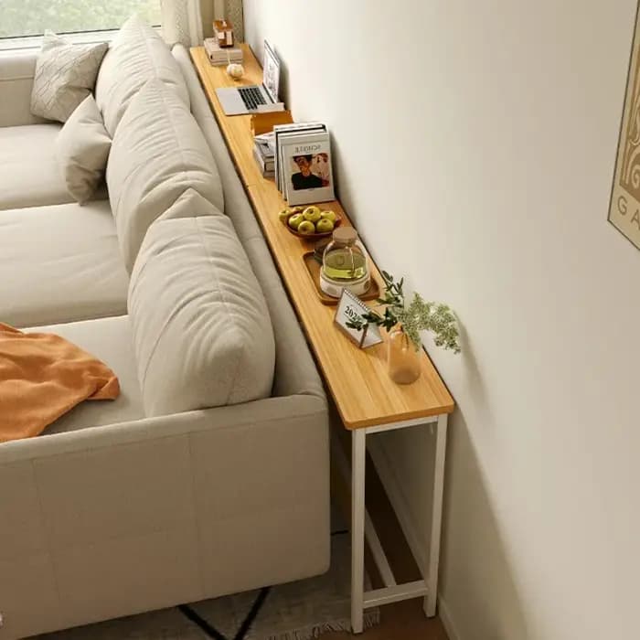 Table d'appoint arrière pour canapé
