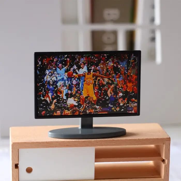 Mini Meuble TV ou Télévision en Bois pour Maison de Course Blyth OB11