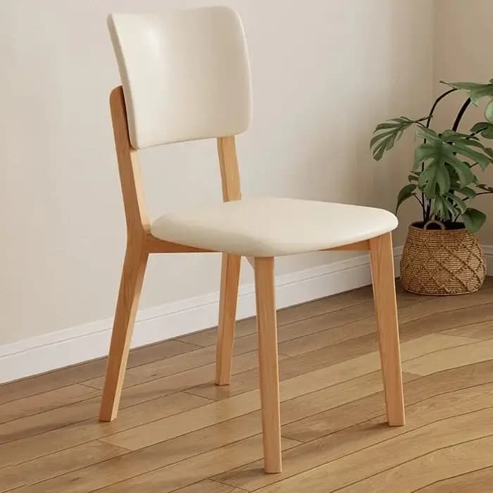 Chaises de salle à manger contemporaines en similicuir, chaises de salle à manger design européennes