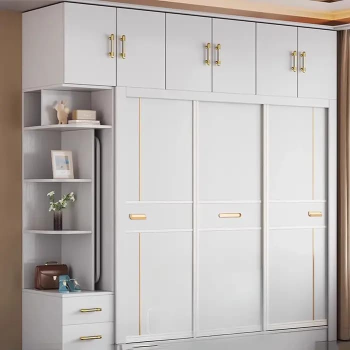 Armoire De rangement en bois massif