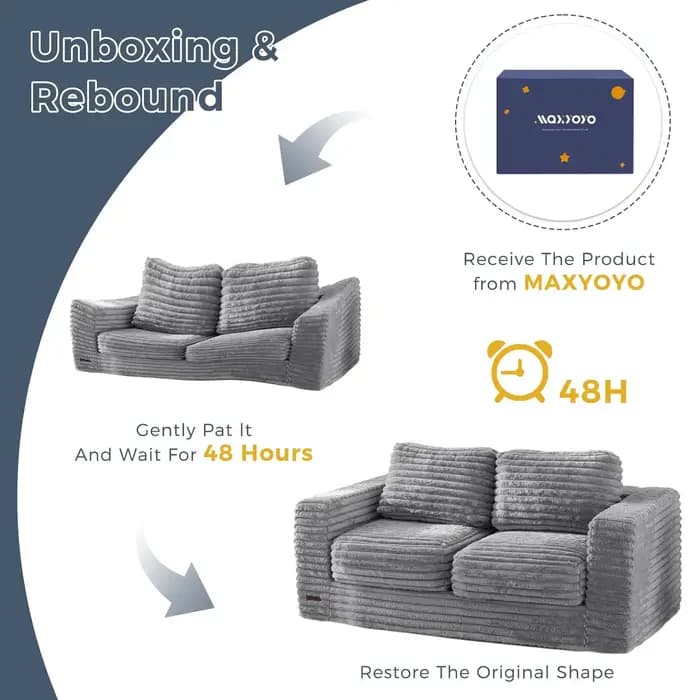Fauteuil pouf géant rembourré, canapé d'appoint, coussins de sol, accoudoirs, grand canapé en peluch