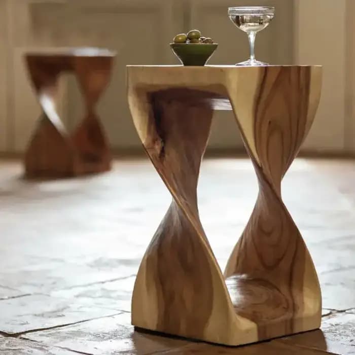 Table Basse Modulaire Moderne en Bois