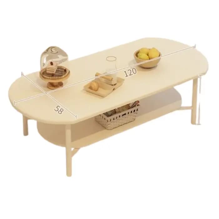 Tables basses portables blanches pieds modernes Design