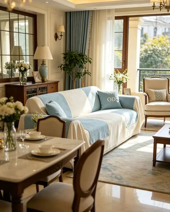Housse de canapé OD, design confortable et tendance, en promotion