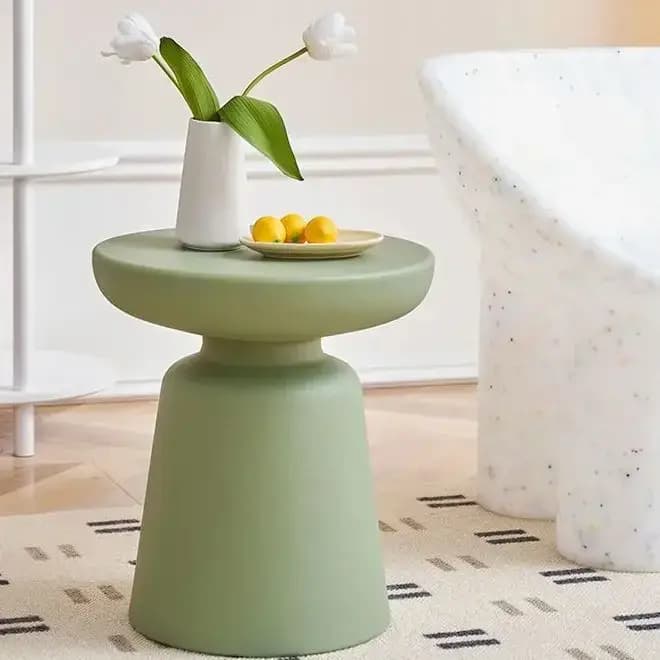 Table d'appoint de canapé nordique simple, salon, balcon, café, maison, petit appartement, design de