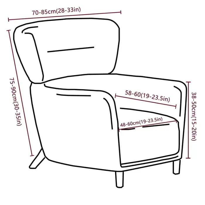 1PC couleur unie élastique Club fauteuil housses argent renard velours doux chaise couverture simple canapé couvre maison comptoir hôtel 커