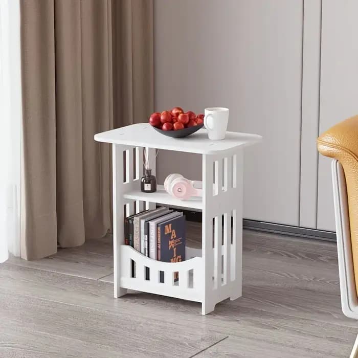Table d'appoint de rangement nordique moderne