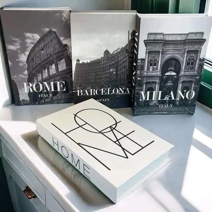 Boîte de rangement de faux livres de luxe ouvrable