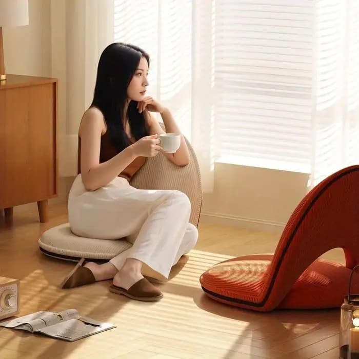 Canapé paresseux, siège tatami, coussin de sol, petit canapé pouvant s'allonger et dormir, lit baie