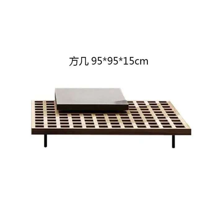 Combinaison de chaise en rotin d'art de loisirs de balcon de jardin en bois massif nordique personnalisable en plein
