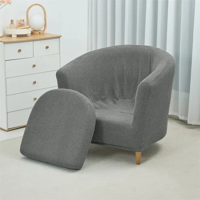 Housse de chaise de baignoire en Jacquard