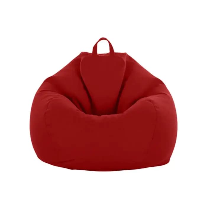 Housse de canapé confortable pour pouf, amovible et lavable, respirante et douce, pour adultes