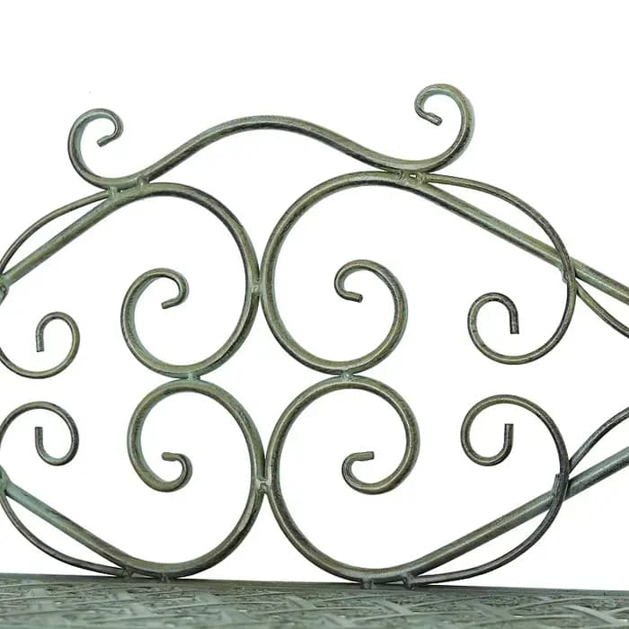 Pays américain rétro en fer forgé trois ou quatre couches support de fleurs intérieur extérieur jard