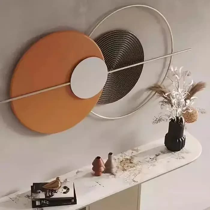 Table basse vintage de style nordique pour salon