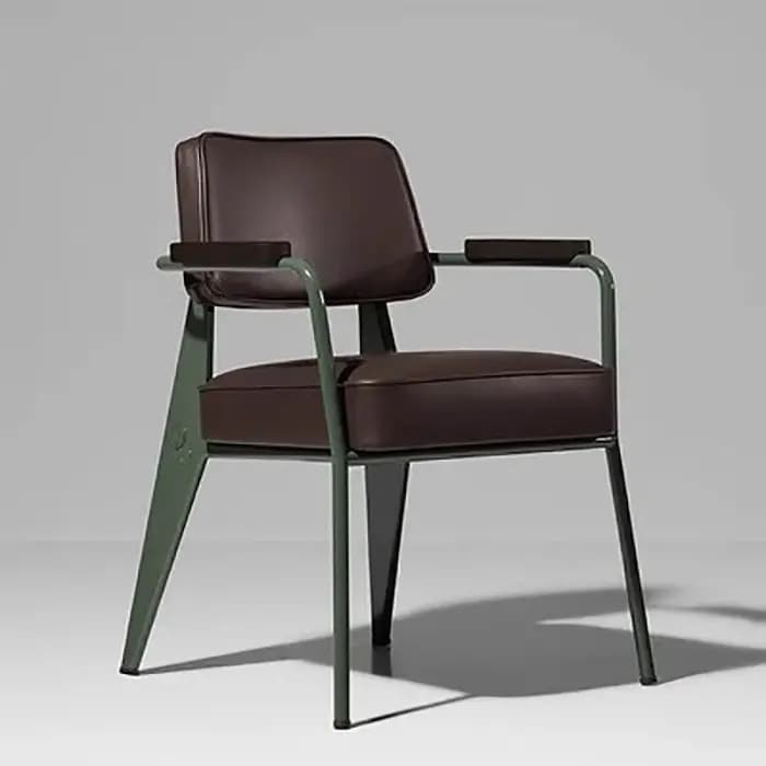 Ensemble de 4 fauteuils de salle à manger ergonomiques