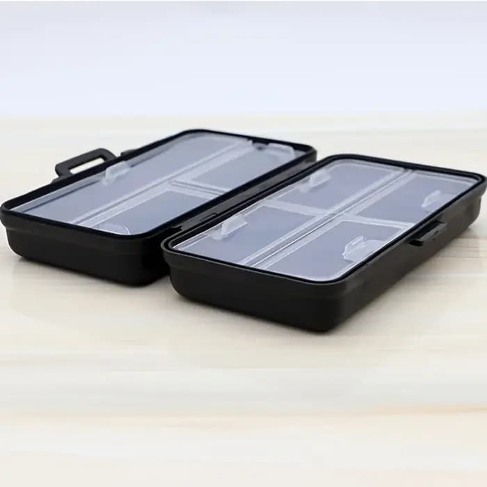 Boîte de rangement USB 1 pièce avec compartiments et couvercles