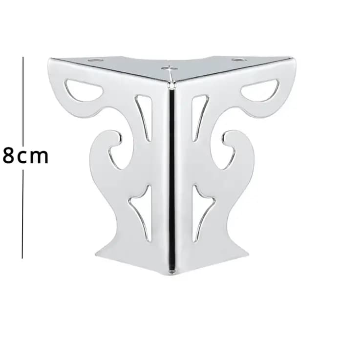 Pieds de canapé évidés de style européen, pieds de meubles modernes, finition 256, armoire de table,