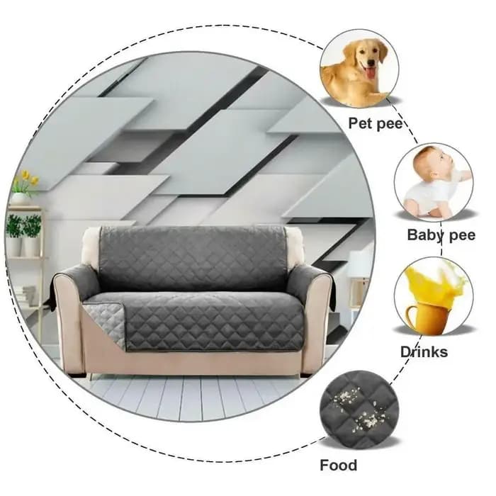 Juste de canapé imperméable matelassurera anti-usure