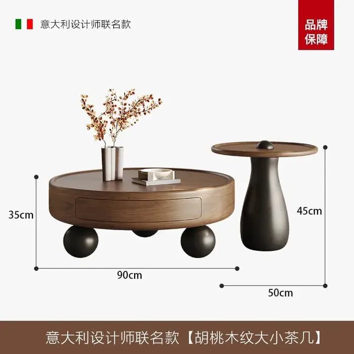 Table basse Design à couverture rigide
