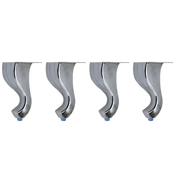 Pieds de Meubles Classiques Européens en Métal, 14.5cm, pour Remplacement de Canapé, Lit, Armoires T
