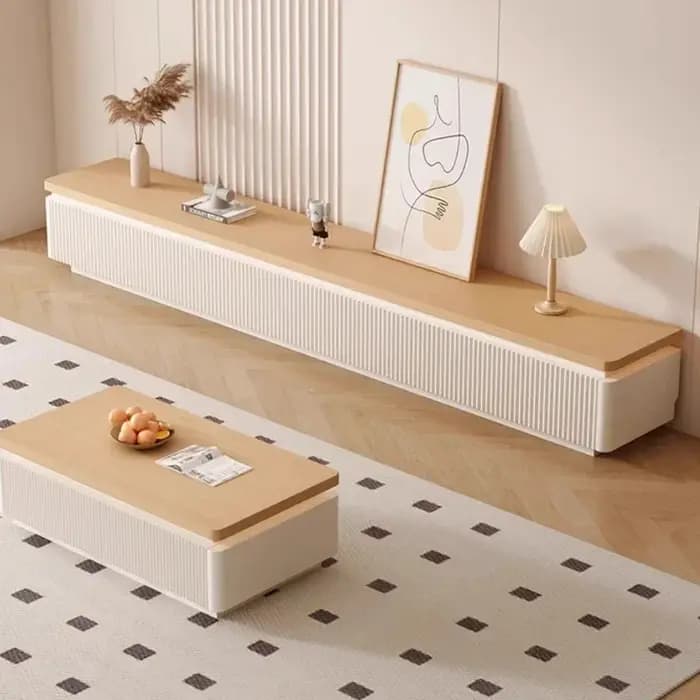 Meuble TV industriel de luxe moderne pour salon
