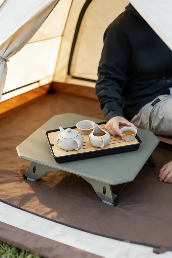 Table de camping d'extérieur ultralégère