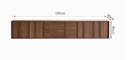 Meuble Tv élégant du milieu du siècle rétro minimaliste Unique
