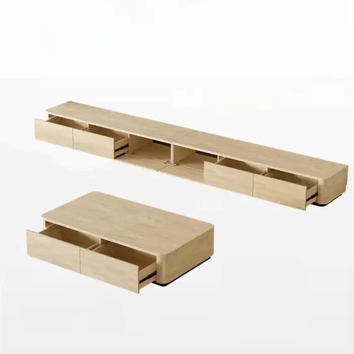 Meuble TV moderne et simple pour salon, supports d'écran 160cm 200cm 240cm 280cm 320cm 360cm, meuble