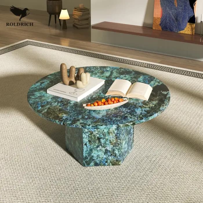 Table basse esthétique de luxe