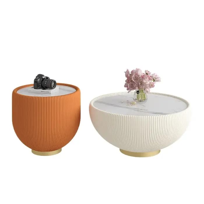 Tables basses rondes originales