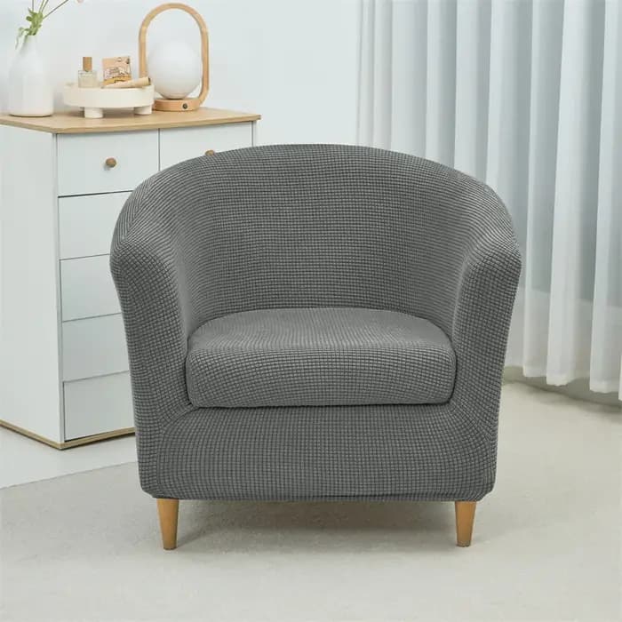 Housse de chaise de baignoire en Jacquard