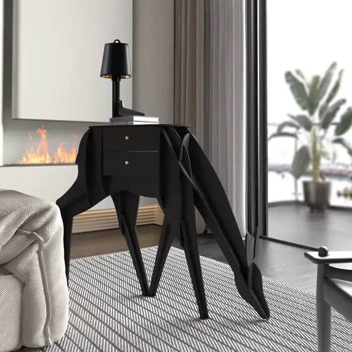 Table Console française Design luxe moderne avec tiroirs